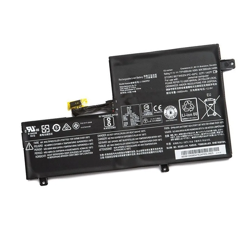 45Wh L15L3PB1 натуральная батарея для Lenovo N22 20 N42 Chromebook L15M3PB1 5B10K88047 5B10K88048 5B10K88049 4050 мА