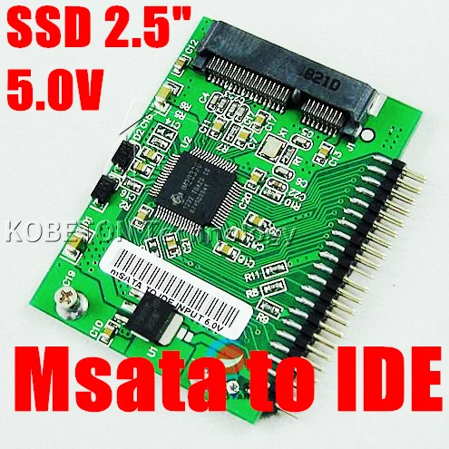 Мини Sata PCI e msata SSD 1 8 до IDE 2 5 дюймов в 44 адаптер карты express HDD жесткий диск конвертер