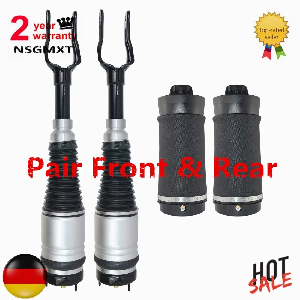 Передняя и задняя пневматическая подвеска AP01 для Jeep Grand Cherokee WK2 Quadra 68029903AE 68029903AC