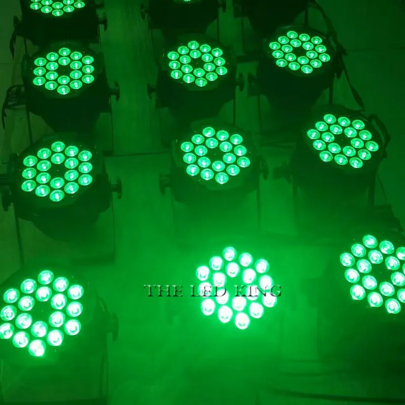 Хорошее качество светодиодный par quad 18x18 Вт светильник американский dj rgbw 4 в 1 dmx
