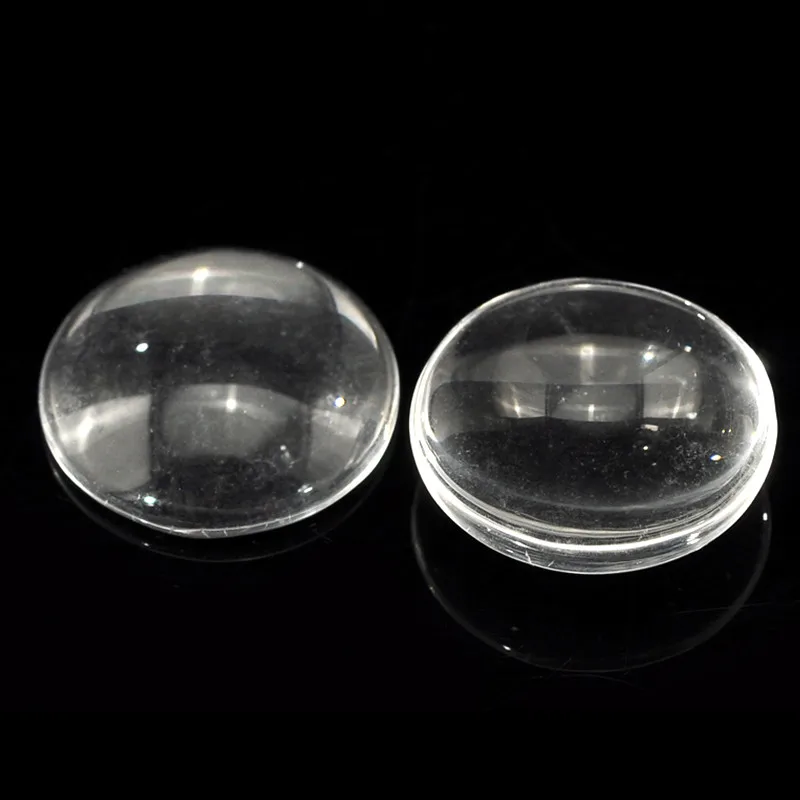 50 шт куполообразные стеклянные кабошоны круглый прозрачный стеклянный модный