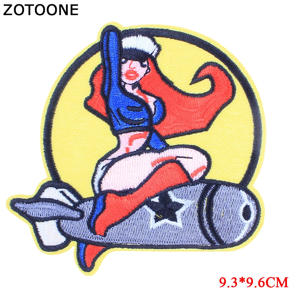 ZOTOONE сексуальная модная нашивка для одежды вышитые нашивки для одежды аппликация значки-Наклейки Аппликации для рукоделия - Цвет: 1660