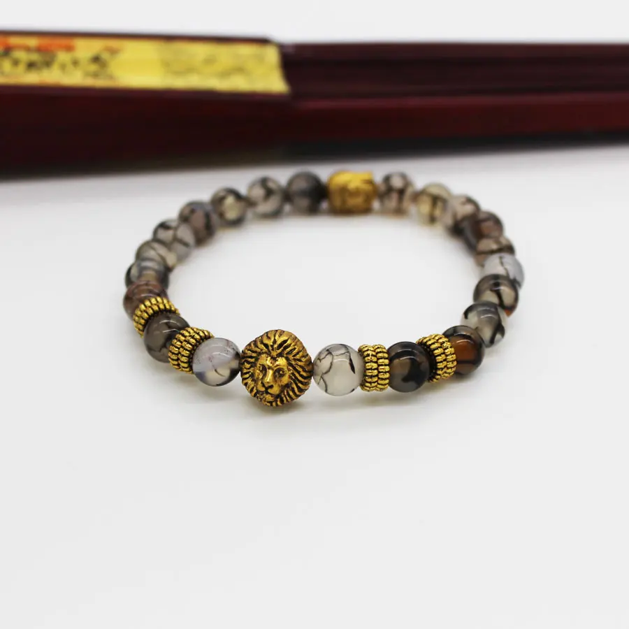 Оптовая продажа черный вулканический лавовый камень дракон драгоценный головка