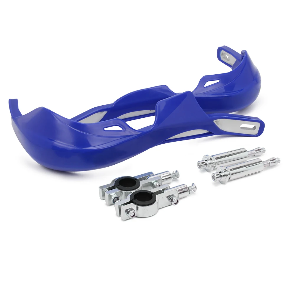 Синий Мотоцикл 28 мм 22 мм Handguard руль защита рук Guards ручка бар для KTM KAWASAKI HONDA YAMAHA SUZUKI Pit Dirt Bike - Цвет: Синий