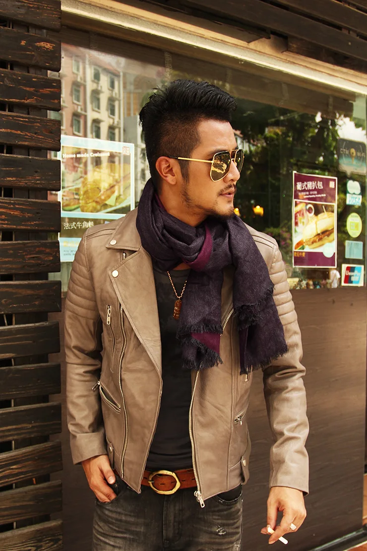 Роскошный брендовый кашемировый шарф для мужчин 2019 модные британские зимние