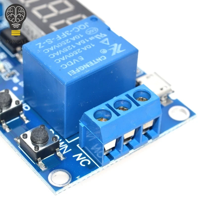 1 канал 5V релейный модуль реле задержки времени триггер OFF/на переключатель цикла
