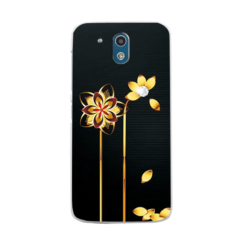 Женский красивый цветочный чехол для htc Desire 526 526G 526G+ 326 326G Dual Sim с цветными цветами - Цвет: Z40