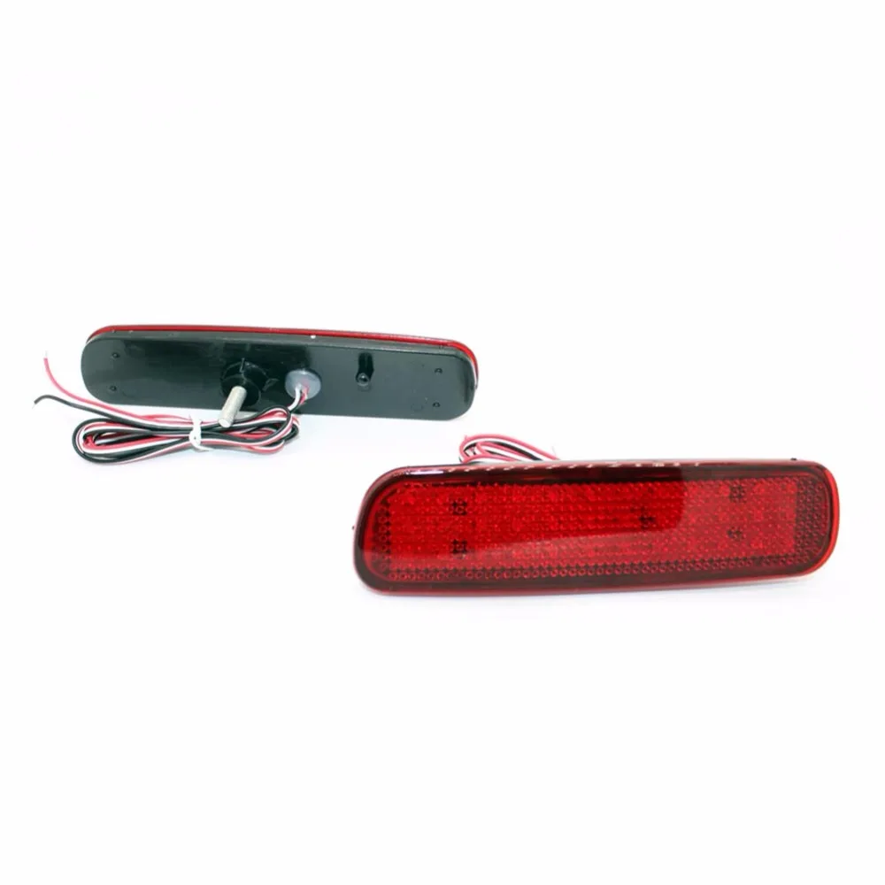 2x для Toyota Land Cruiser 100/Cygnus LX470 автомобильный Светодиодный отражатель заднего бампера