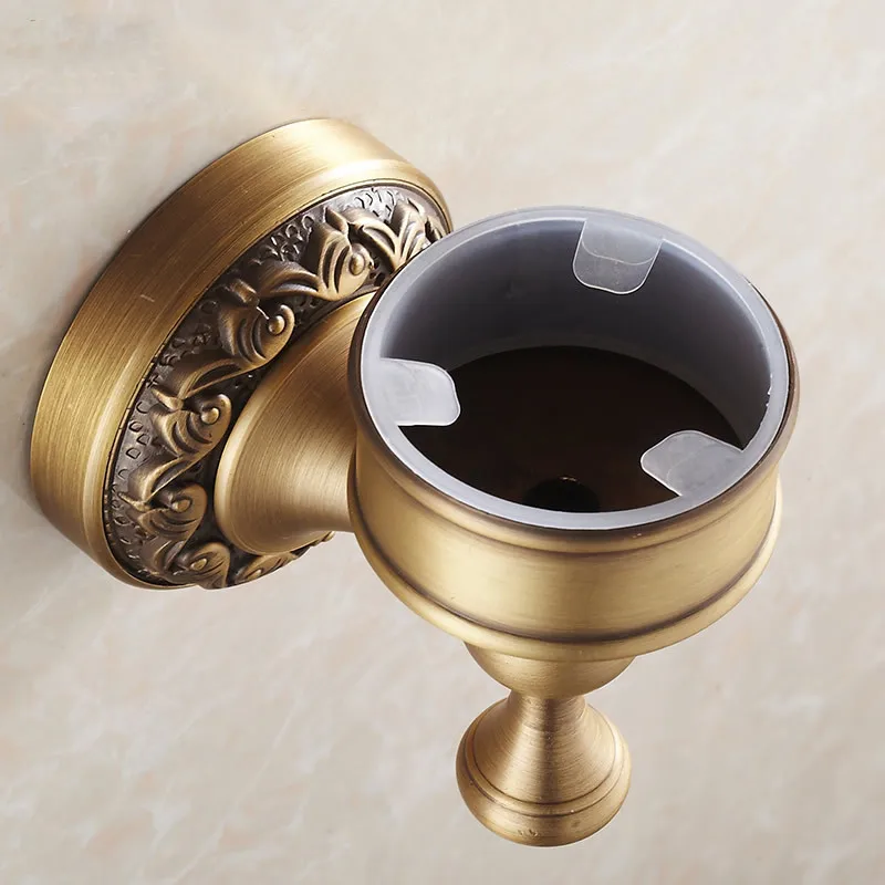 Мыльница модная Античная Ретро настенная латунная корзина для мыла бронзовая