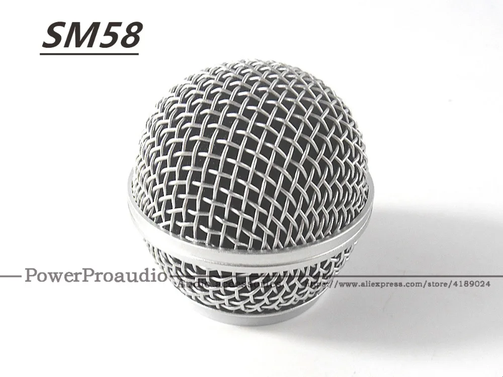 3 шт./лот Замена шаровой головкой сетки микрофона решетка подходит для PG58 beta57a beta87a
