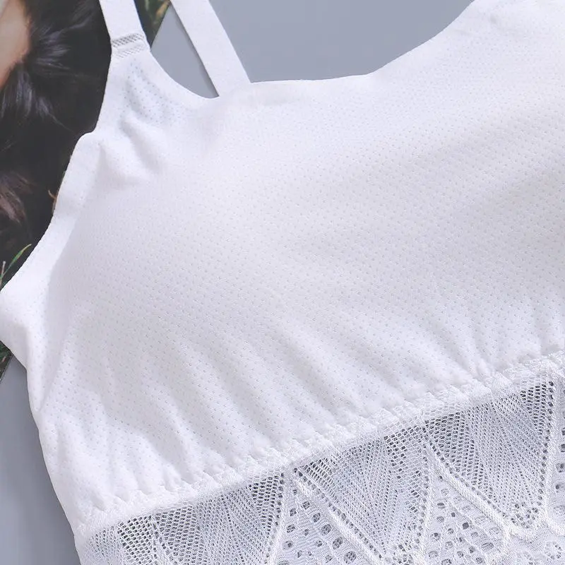 Женский комфортный бюстгальтер без бретелек Deportes Crop Top с подушечками Бюстгальтер