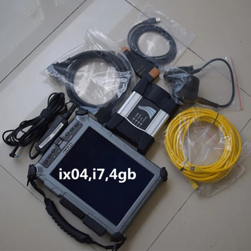 Для Bmw Isis Isid icom Профессиональный диагностический инструмент для bmw next с i7 Laptop IX104
