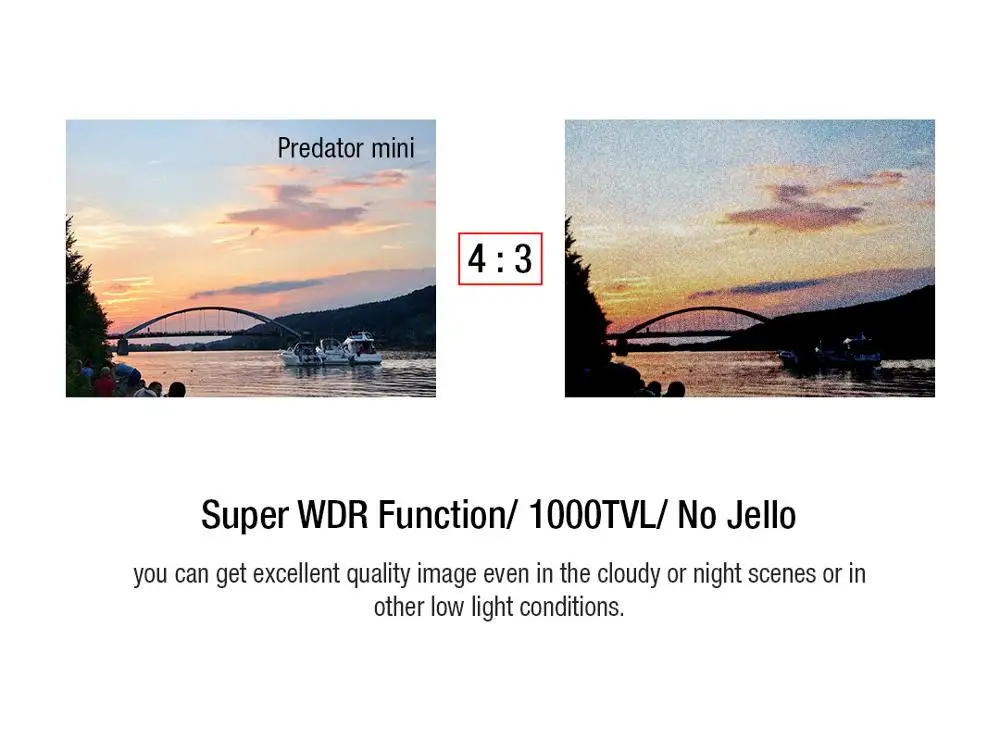 Foxeer Predator Micro V2 1 8 мм 1000TVL PAL/NTSC Супер WDR FPV камера w/OSD для радиоуправляемого дрона |