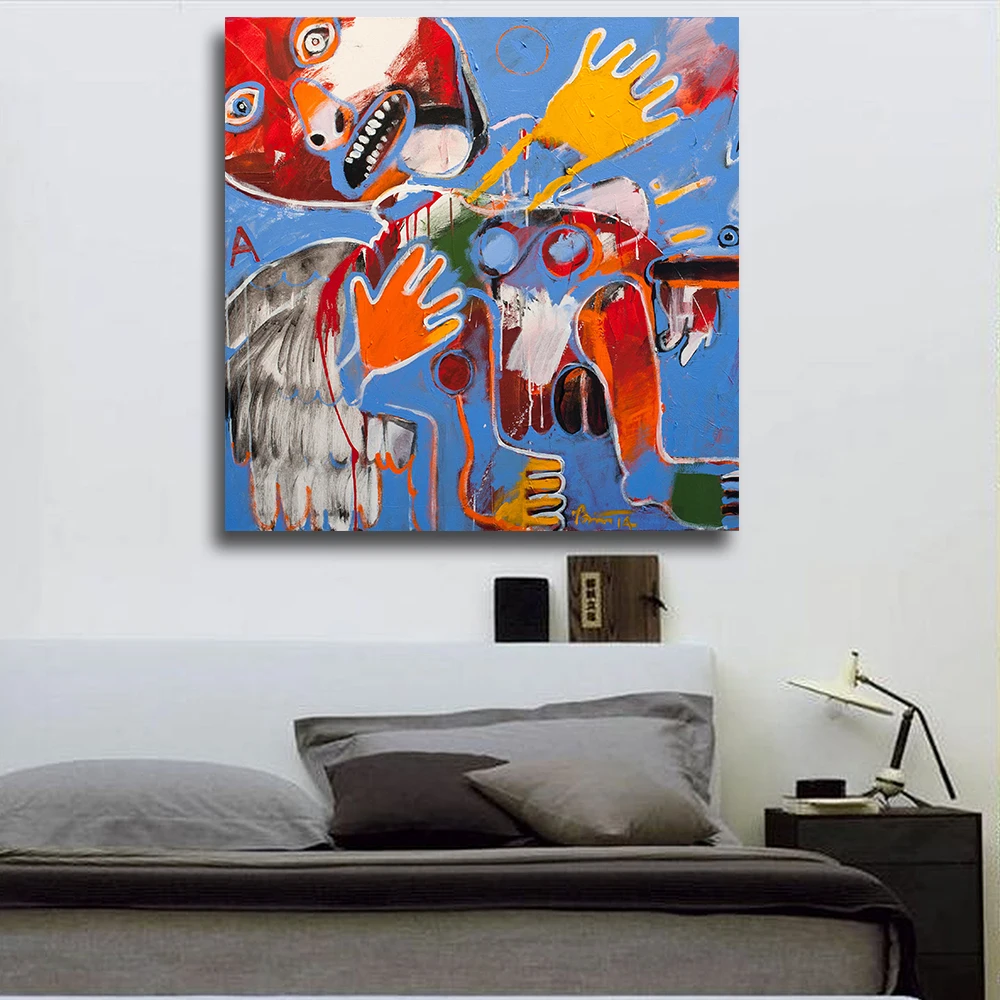 Современные Абстрактные Художественные картины настенные художественные на