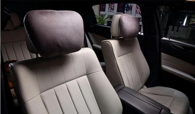 Maybach дизайн S класс супер мягкий подголовник автомобиля/Авто чехол для сиденья подушка для шеи/Регулируемая Автомобильная подушка для Mercedes-Benz