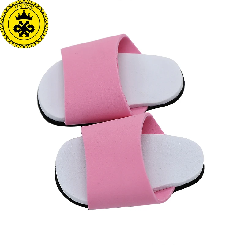 Обувь для кукол BJD обувь розовые Тапочки подходит куклы 18-дюймовой девочки и 43 см