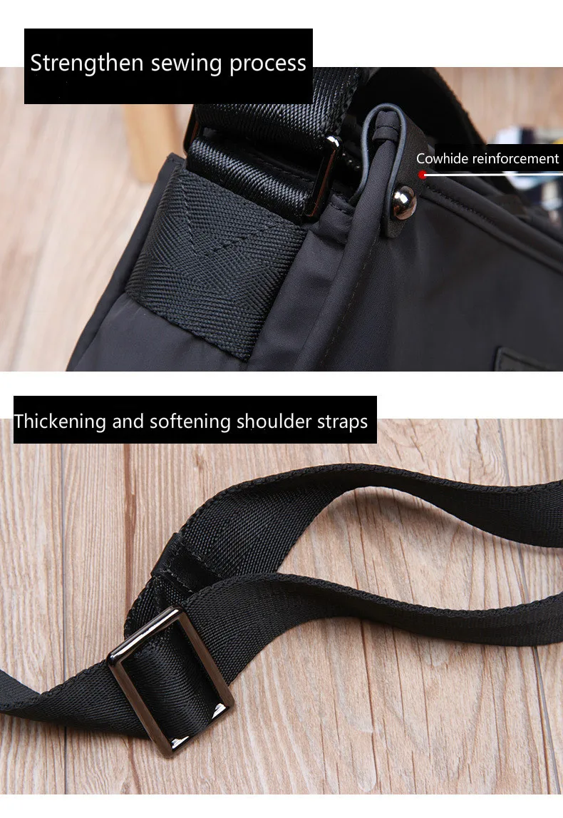 Сумка Кроссбоди для мужчин деловой портфель персонала нейлоновый