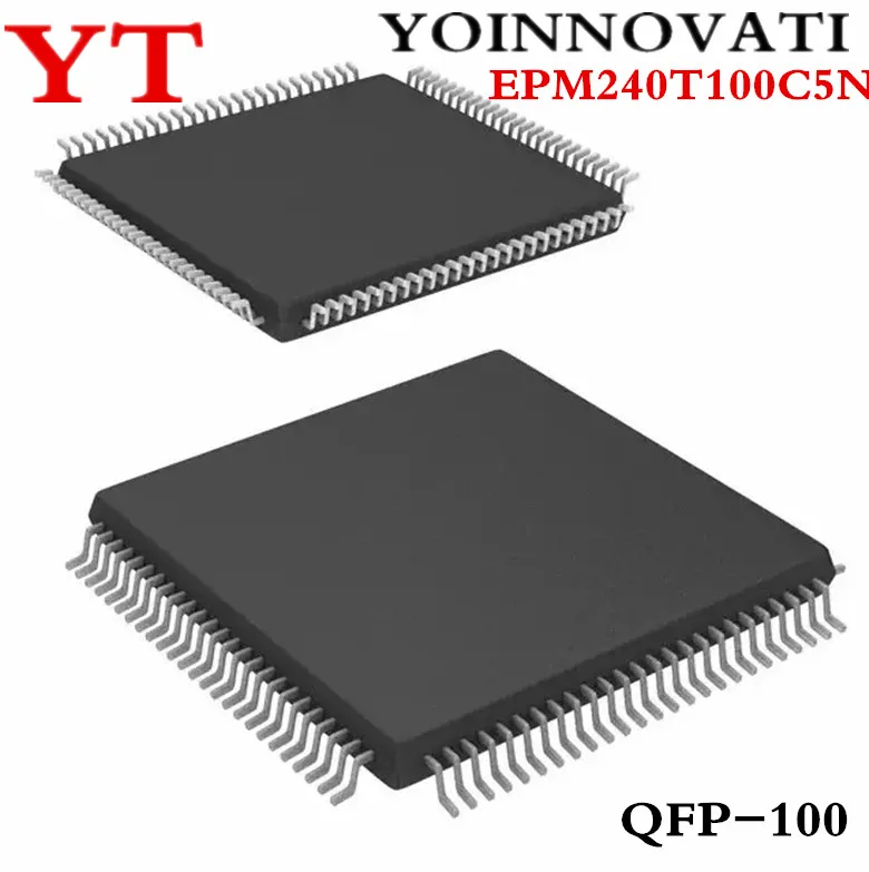 10 шт./лот EPM240T100C5N EPM240T100C5 EPM240 TQFP100 CPLD 192MC IC лучшее качество | Электронные компоненты