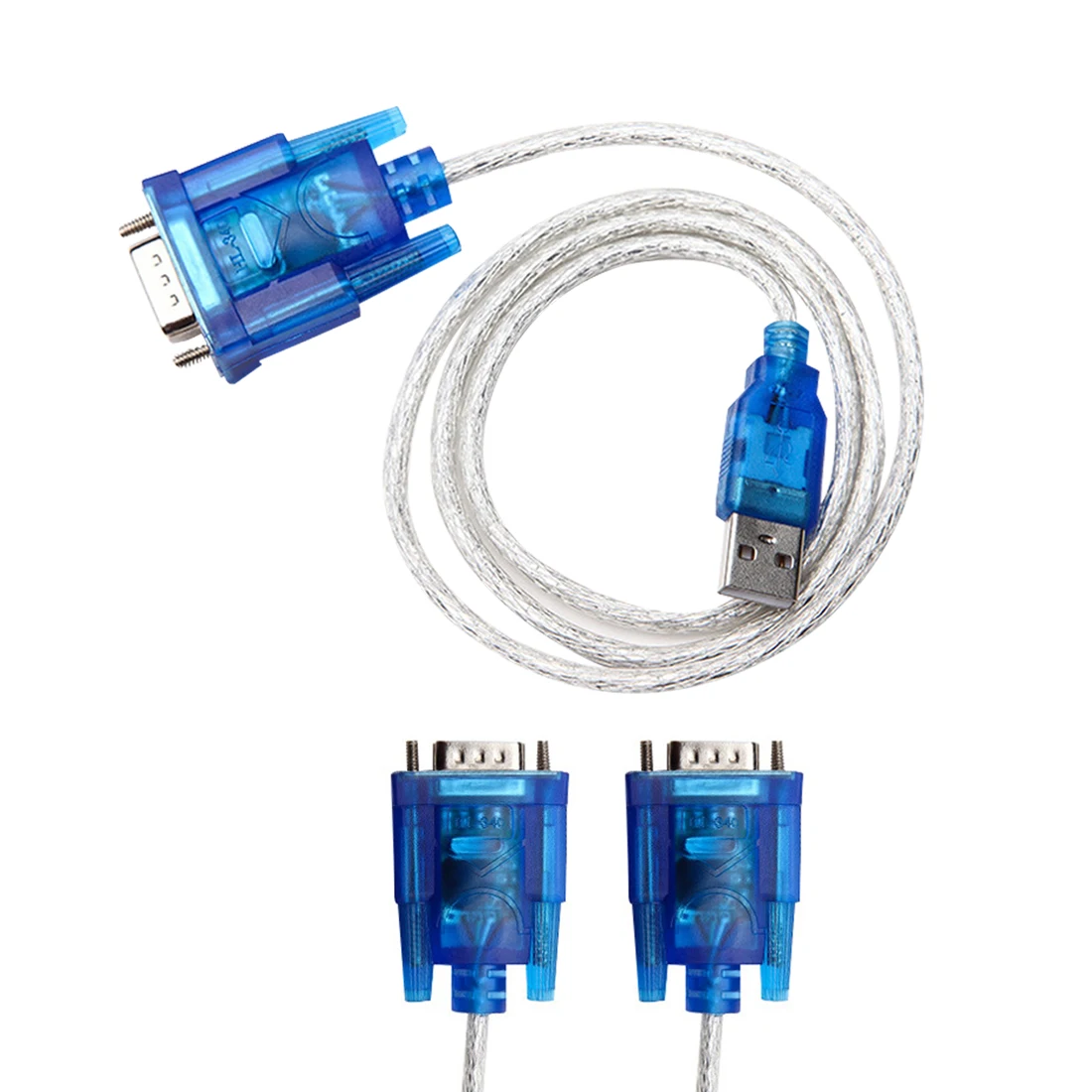 Высококачественный 1 шт. 80 см USB 2 0 к RS232 COM порт Последовательный PDA 9 pin DB9 Кабель