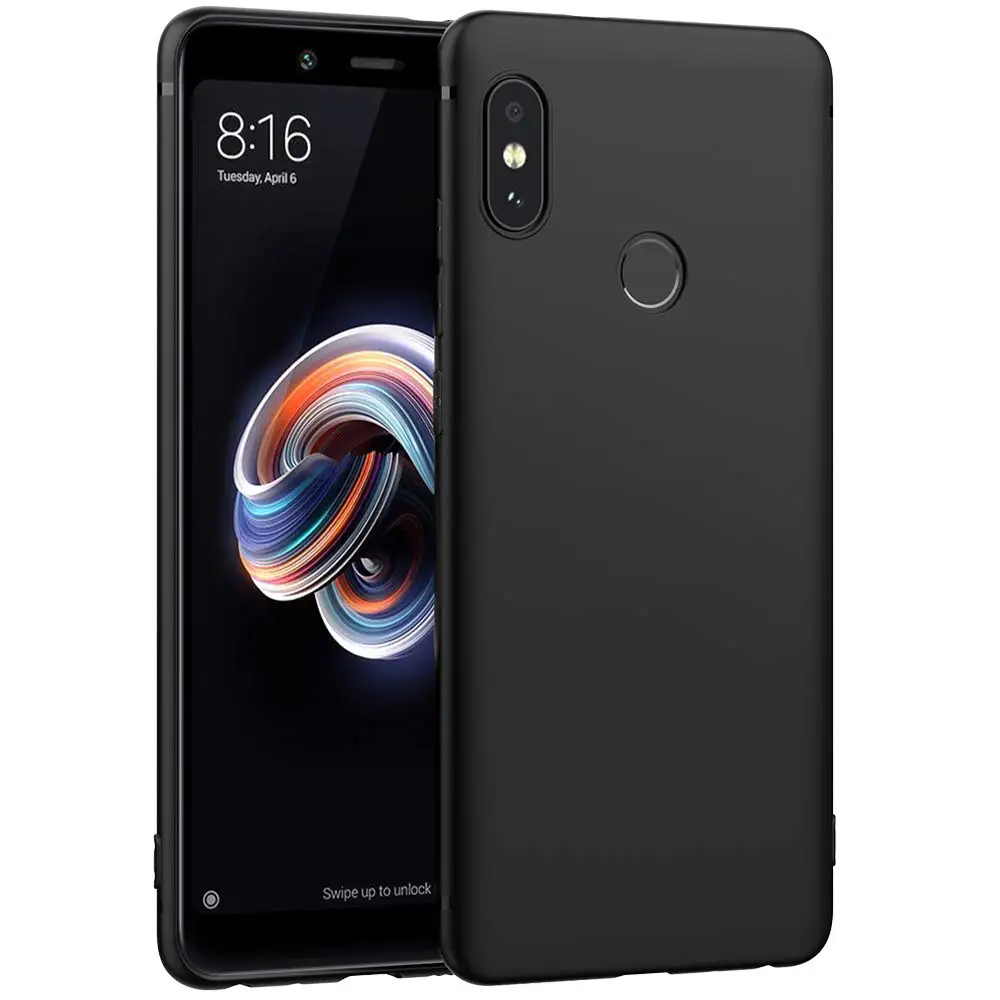 Для Xiaomi Redmi Note 5 Pro 5A Prime Plus Note5 чехол для глобальной версии TPU матовый телефона