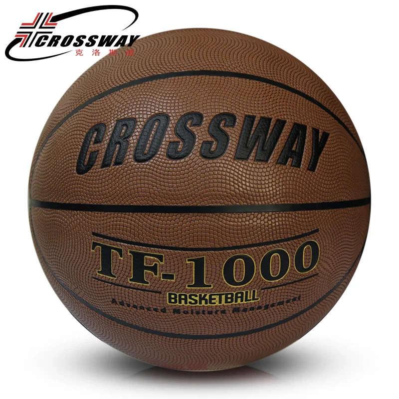 Баскетбольный мяч 2017 CROSSWAY Официальный баскетбольный Размер 7 715 для помещений и