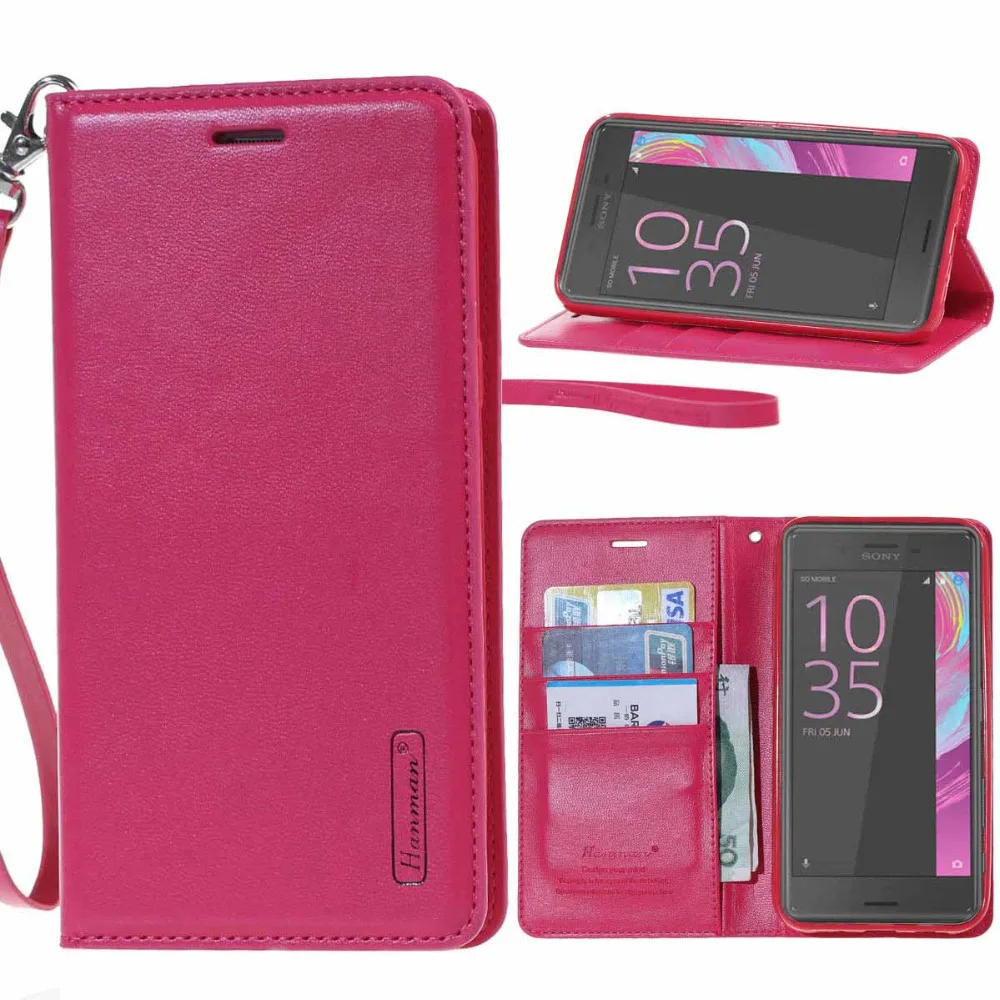 For Sony Xperia X Performance Case Luxury Leather Wallet Flip Card Slot Stand XP F8132 Phone Cover | Мобильные телефоны и