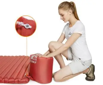 Outdoor 2 Person Camping Moisture Proof Mattres Automatic Inflatable Bed Mat Portable Car Sex Tent Sleeping Pad Air Cushion | Спорт и