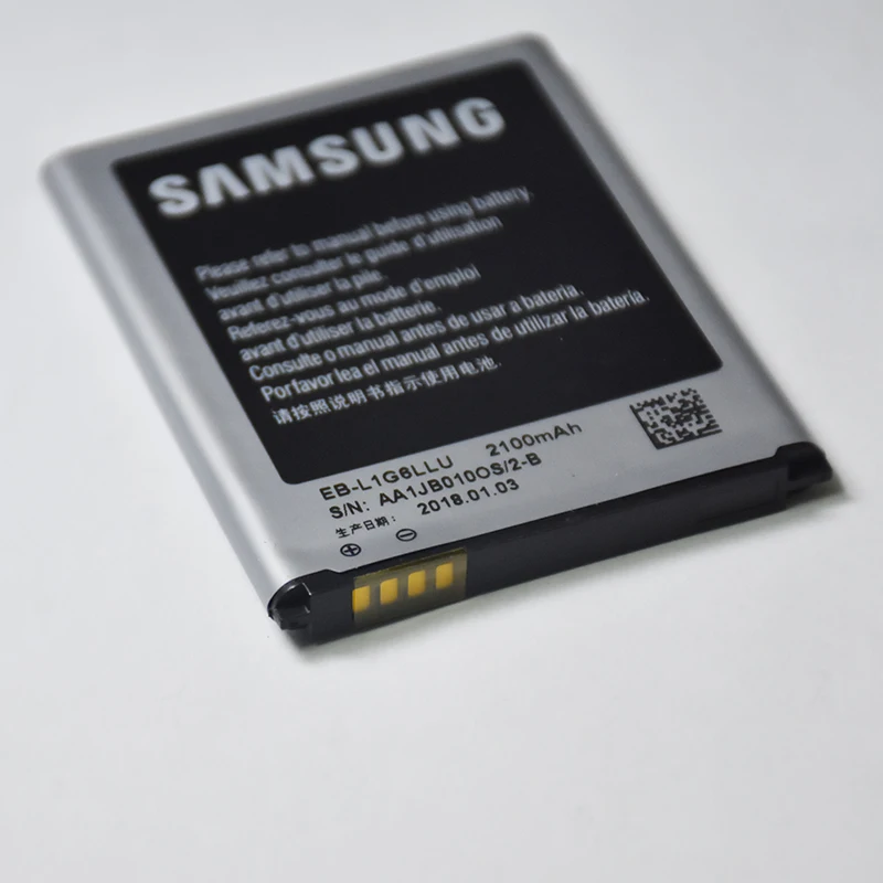 Корабль из ru наличии Samsung оригинальный 2100 мАч мобильный Батареи для Galaxy S3 i9300 I9305