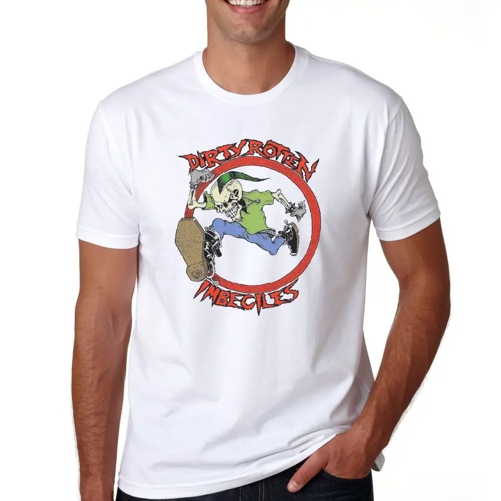 Хлопковая рубашка Высокое качество T ShirtMen D. r. Я отпетый дегенераты Размеры S до 3XL