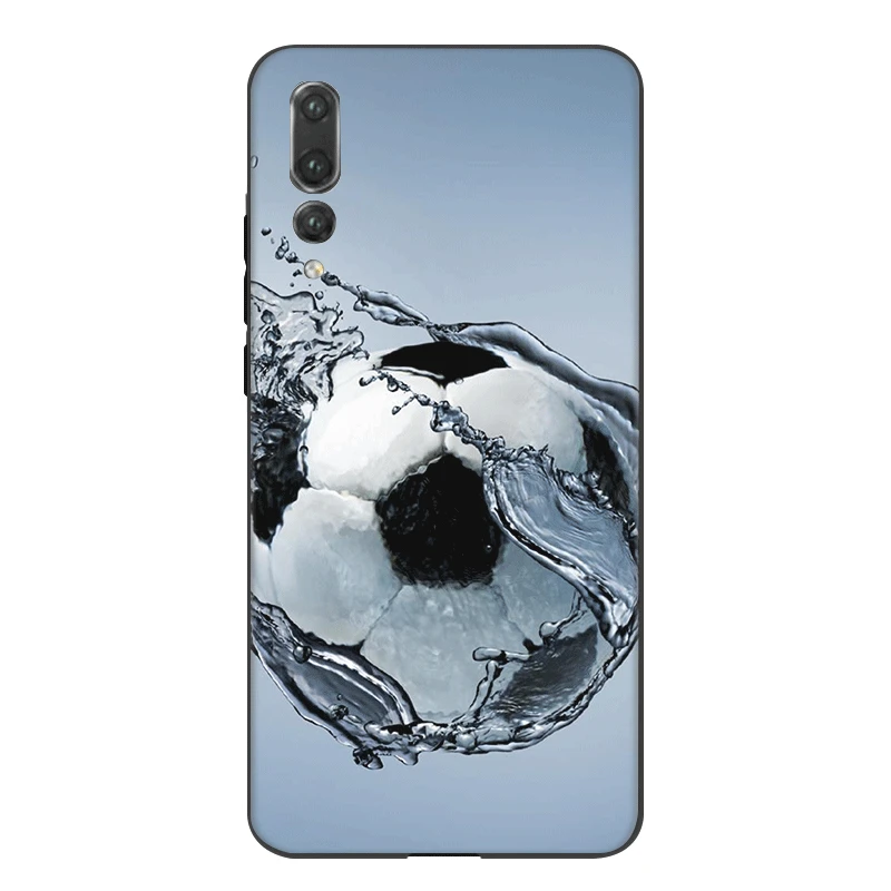 Desxz силиконовый чехол для мобильного телефона футбольный мяч Huawei Y5 Y6 Y7 Y9 Prime Mate 10