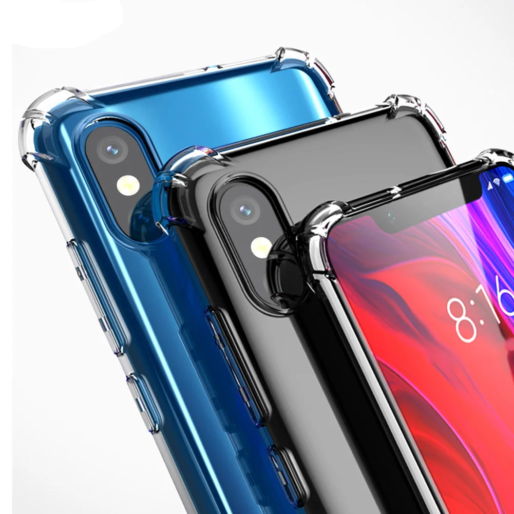 2019 хит прозрачный мягкий чехол из ТПУ для Xiaomi Mi 8 DOY|Чехлы-накладки| |