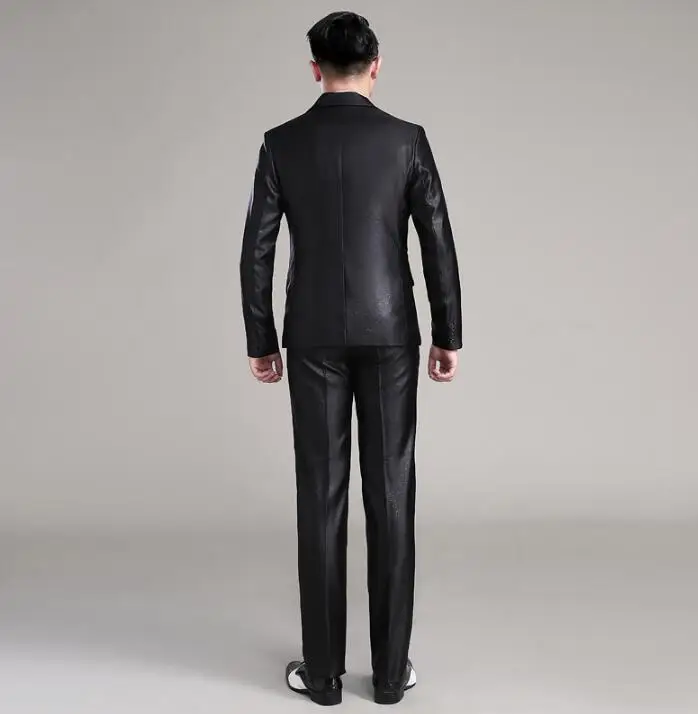 Блейзер мужское официальное платье новейший дизайн пальто брюки мужские