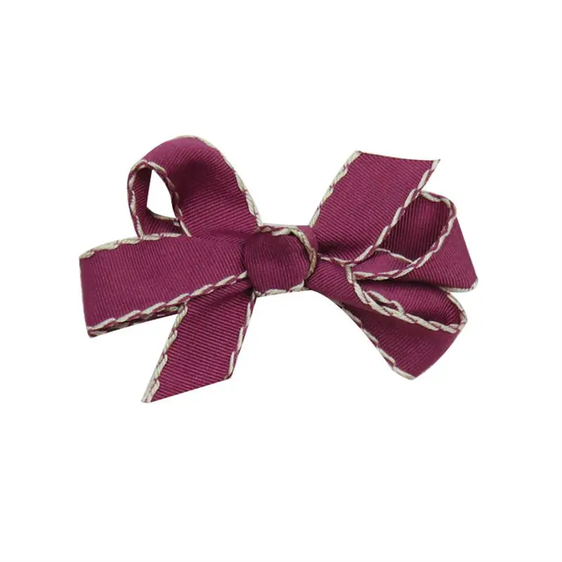 12 шт./лот Новинка волнистые кружевные эластичные повязки для волос заколка бант