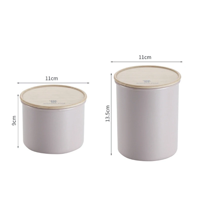 2 шт. герметичная банка для хранения специй контейнер еды с герметичной крышкой