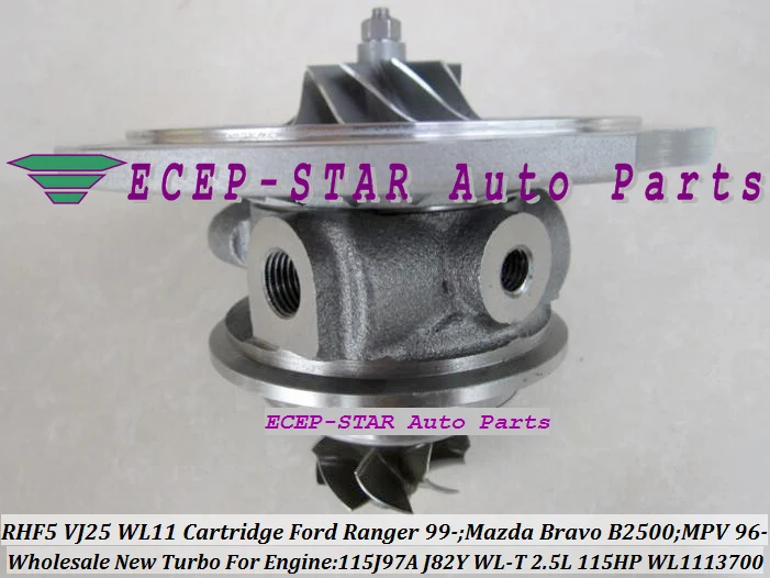 Турбокомпрессор RHF5 VJ25 WL11 WL111370 VB430012 для FORD Ranger MAZDA Bravo B2500 MPV J97A J82Y 2 л 1 шт. турбо
