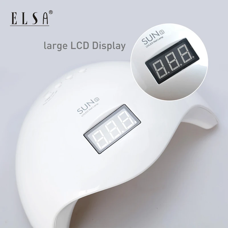 48W SUN5 SUNX 54 Вт УФ ЛЕД лампа сушилка маникюра гель лака UV LED Sun One 48W Sun 5 с сенсорным датчиком быстрая - Цвет: 48W SUN5