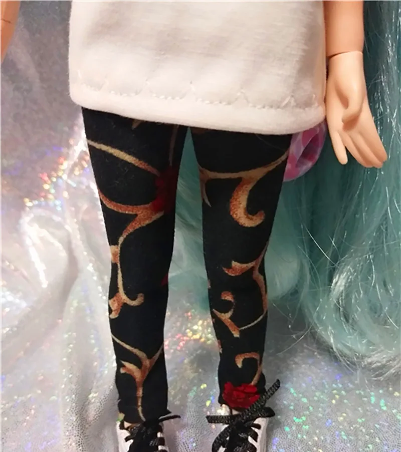 1 шт. крутые леггинсы обтягивающие штаны для кукол Blyth 1/6 Аксессуары Одежда для кукол