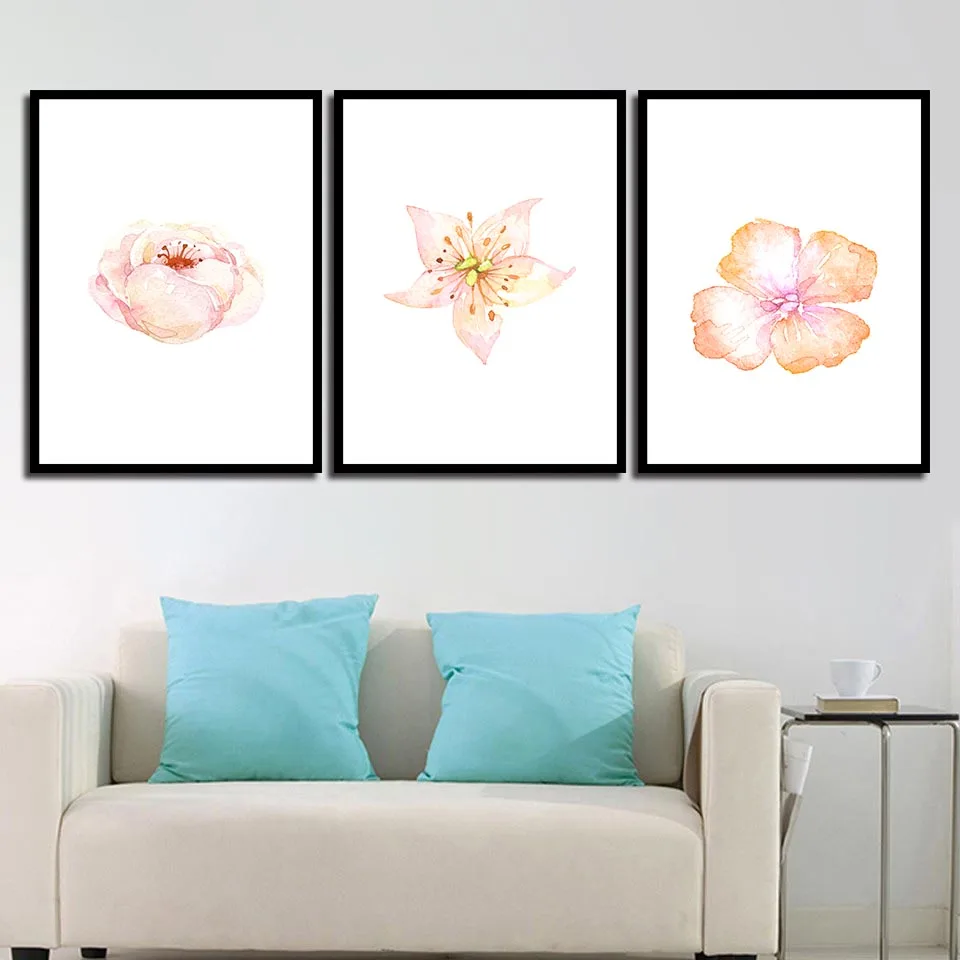 Постер акварельный в скандинавском стиле настенные картины с абстрактными