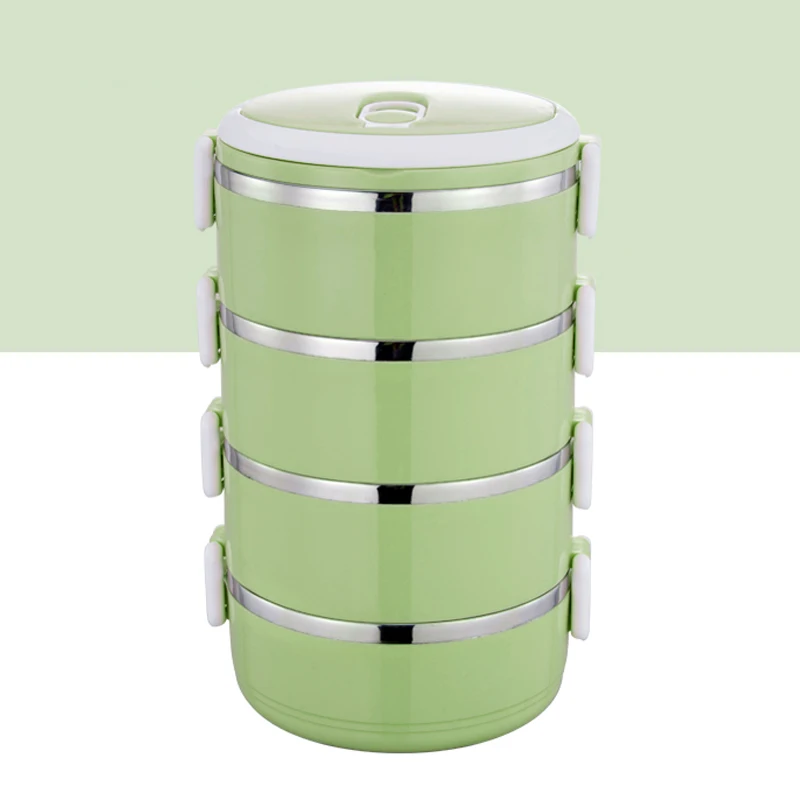 Ланчбокс из нержавеющей стали термальная коробка для еды Портативный Ланч-бокс