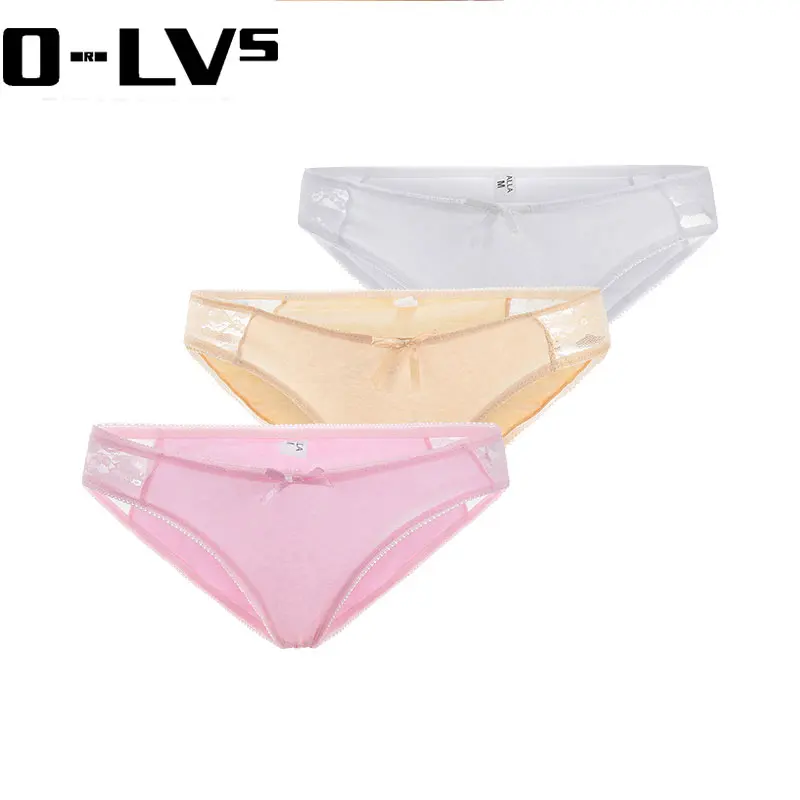3 шт./лот, женское нижнее белье, женские трусики, ropa interior femenina, стринги, кружевные танга, бикини, трусики, femme, эротические, P0044 - Цвет: Черный