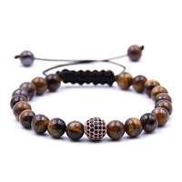 black strass stone crystal beads bracelet rhinestone ball mens friendship womens 2018