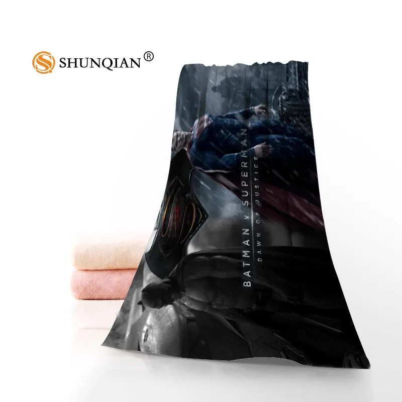 Towels Изготовленный На Заказ Супермен против Бэтмена 35x75 см 70x140 см полотенце s facmarleth Банное Полотенце бамбуковое волокно полотенце быстросохнущее спортивное полотенце - Цвет: Towels