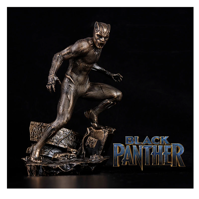 Pandadomik Новинка 32 см 1:6 Черная пантера игрушечная фигурка модель Фигурки Мстителей