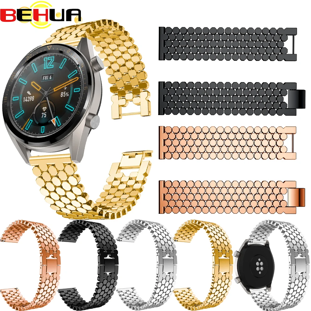 

Ремешок для смарт-часов Huawei Watch GT, сменный Браслет для Samsung Galaxy watch 46 мм Gear S3, 22 мм