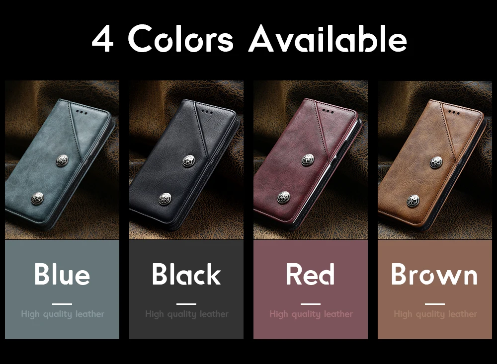TAOYUNXI Cases For Oukitel K6000 Plus Case Leather Retro Flip Wallet Multifunction Magnetic Covers Bags Shell Skin Hood Housings