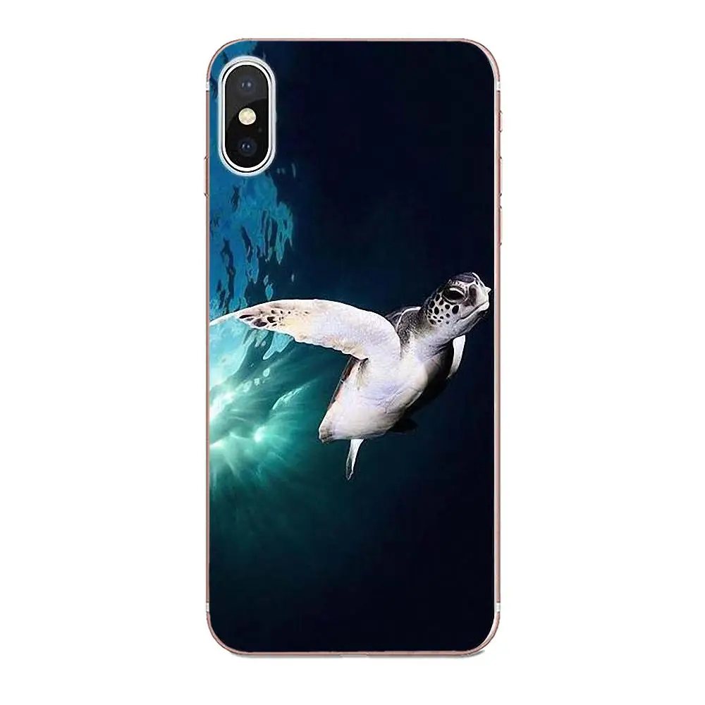 Мягкий чехол из ТПУ для Huawei P7 P8 P9 P10 P20 P30 Lite Mini Plus Pro 2017 2018 2019 Милая черепаха |