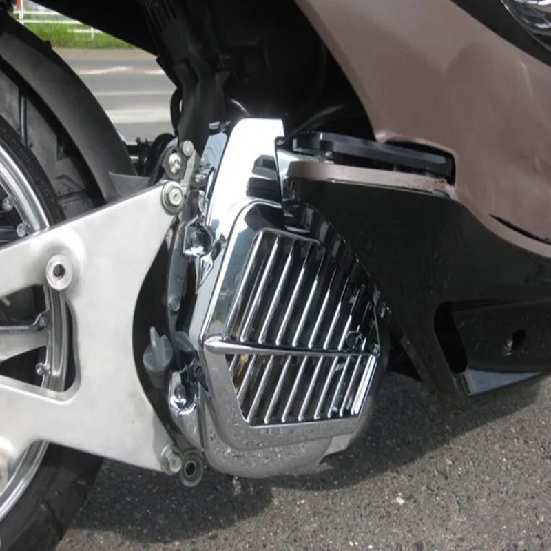 Аксессуары для мотоциклов для HONDA PCX 125 JF28 Мотоцикл Скутер хромированный вентилятор покрытие забор пластиковый вентилятор крышка