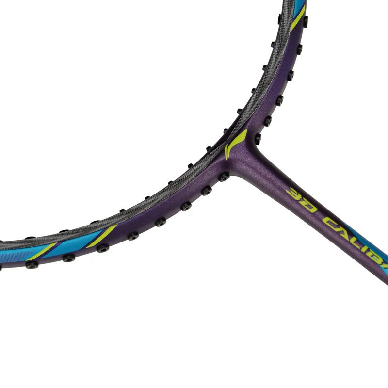 Li-Ning 3D CALIABR 001 ракетки для бадминтона скоростной Тип одна ракетка подкладка Базовая Спортивная ракетка AYPP008 EAMJ19