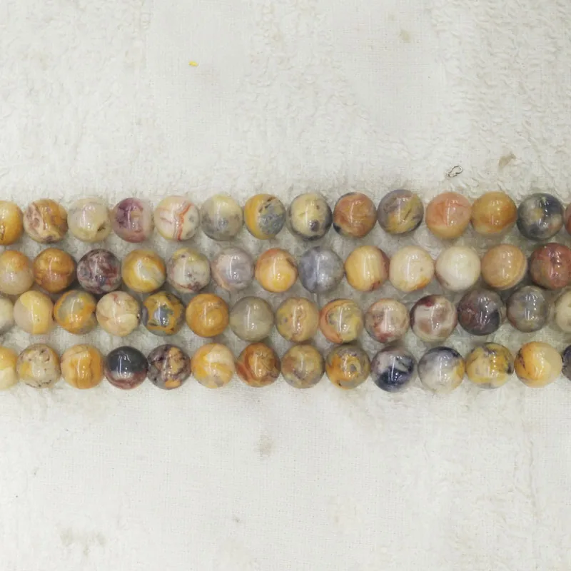 2016 Fashion top quality natural crazy onyx round beads 10mm for bracelet jewelry making Wholesale 75pcs/lot free shipping | Украшения и