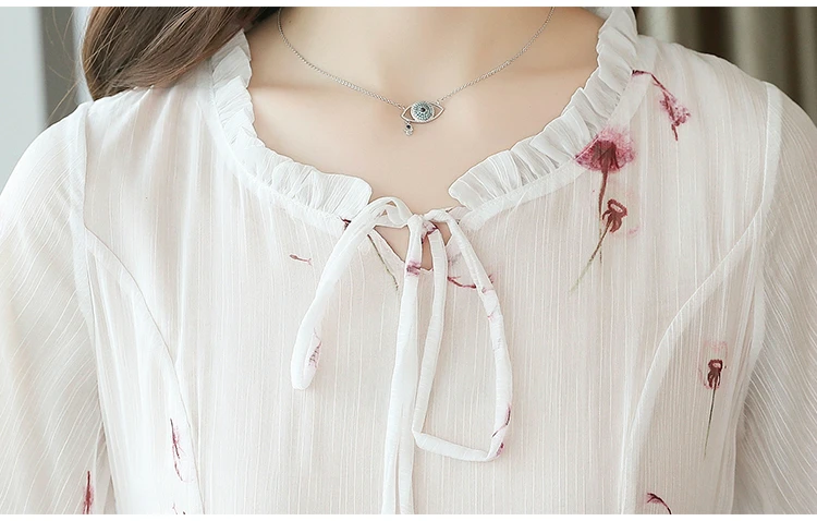 Женское Шифоновое Платье До Колена Элегантное летнее платье с коротким рукавом и